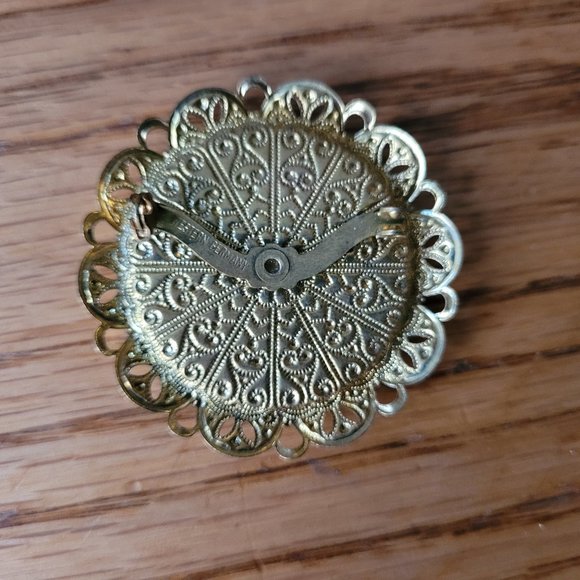 Cute Vintage Cat Pin from Western Germany Missing Pin - Picture 5 of 6